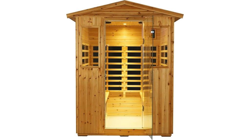 four person bluetooth sauna