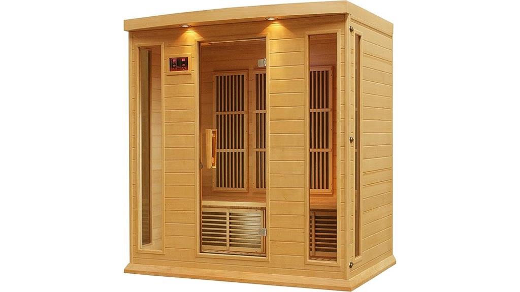 four person infrared sauna