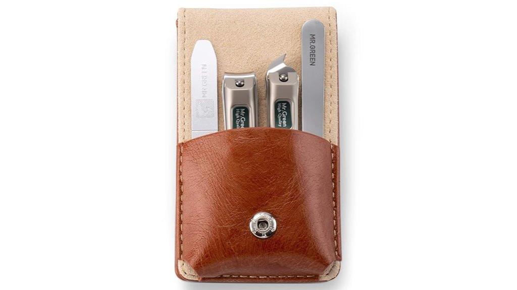 four piece nail clipper set