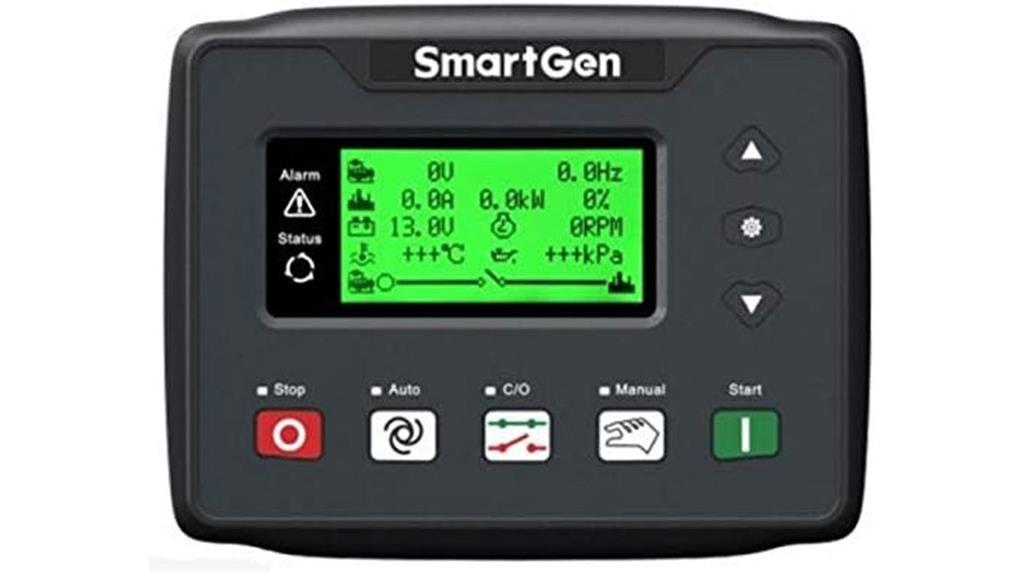 generator controller with remote monitoring