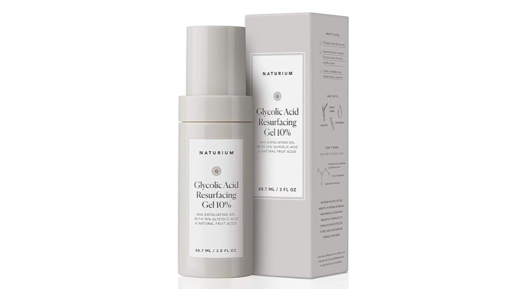 glycolic acid resurfacing gel