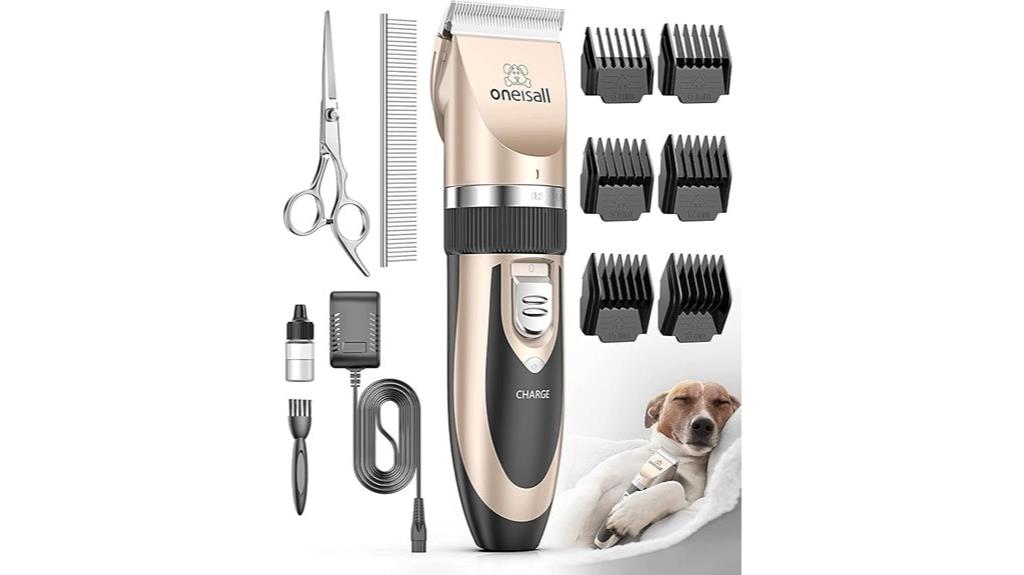 gold low noise grooming kit