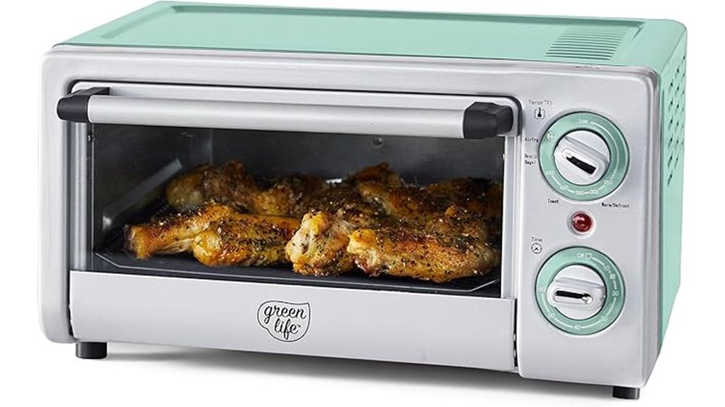 greenlife toaster oven air fryer