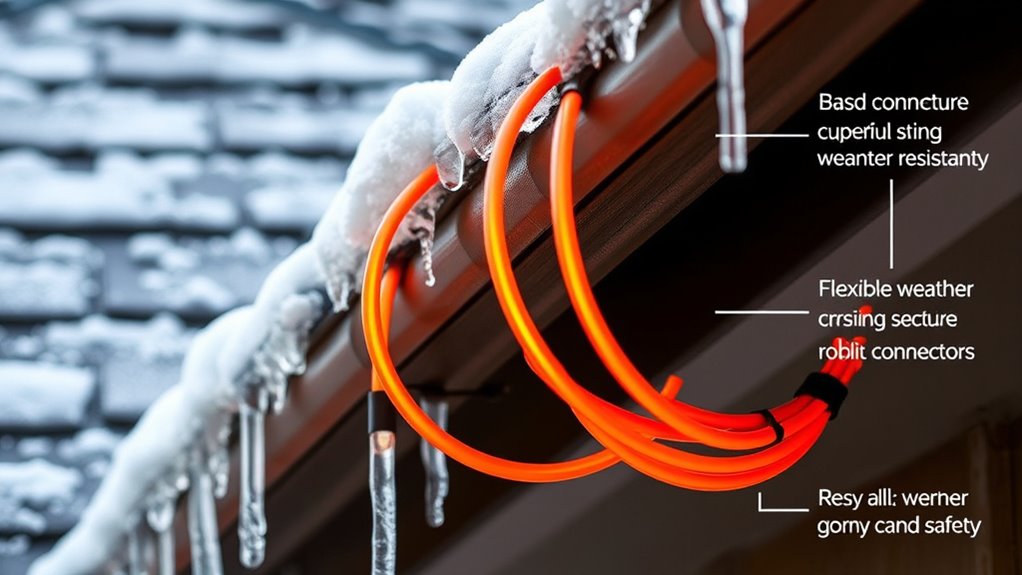 gutter de icing cable factors