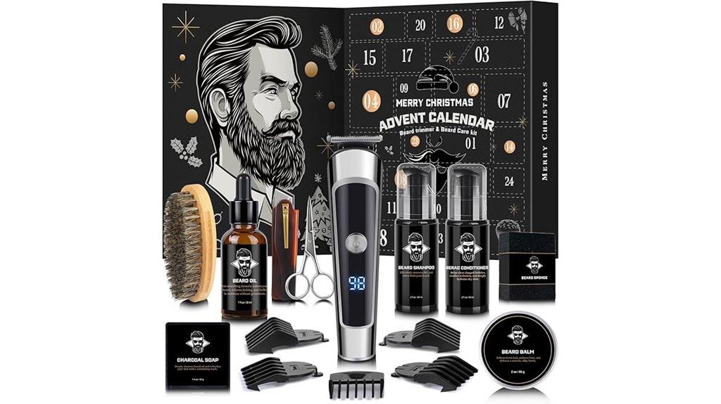 hair beard grooming calendar