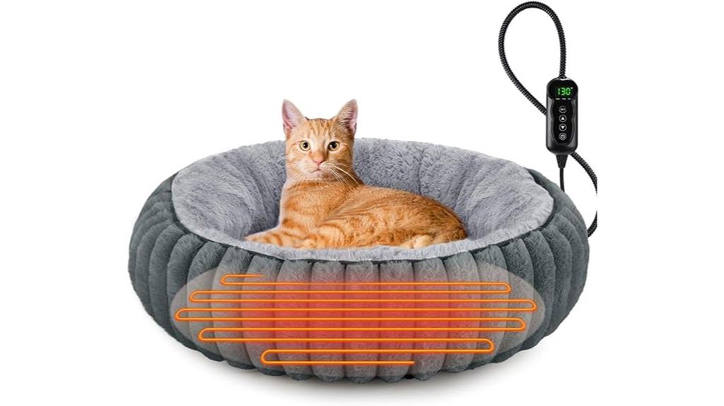 heated pet bed