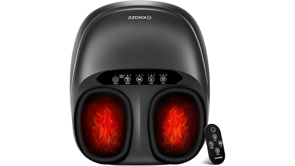 heated remote foot massager