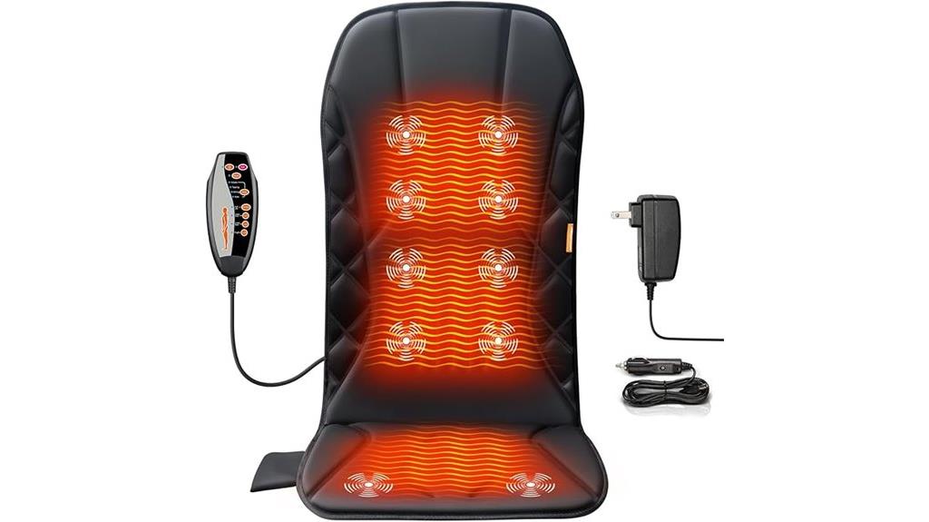 heated vibrating seat cushion