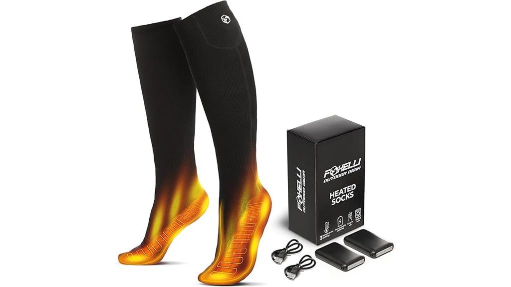heated women s sock wear