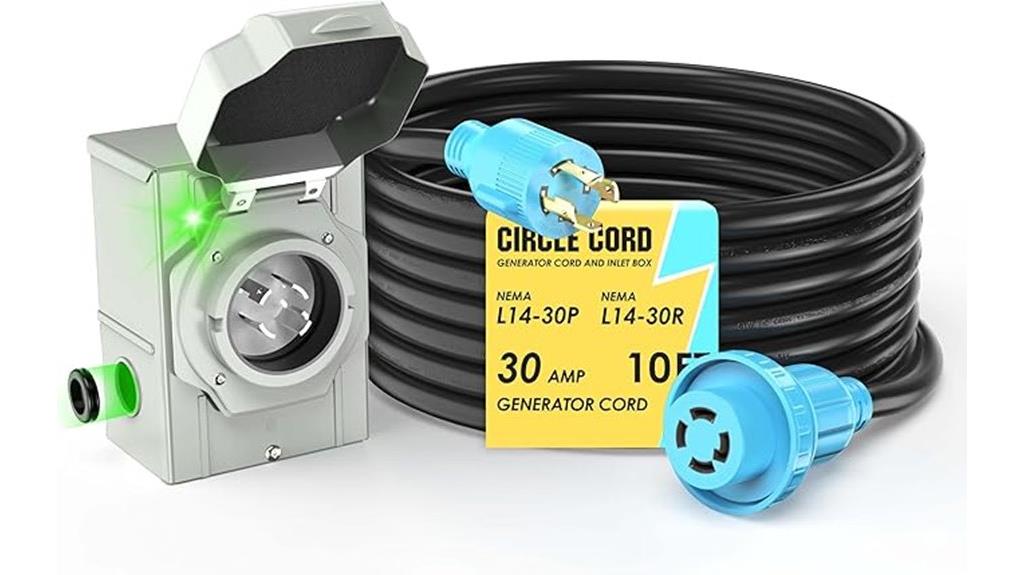 heavy duty locking extension cord