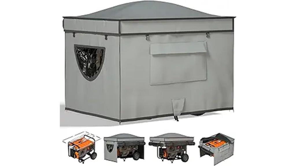 heavy duty waterproof generator tent