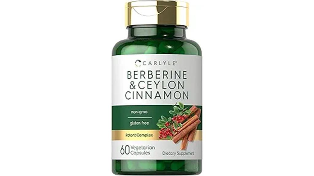 herbal supplement with berberine