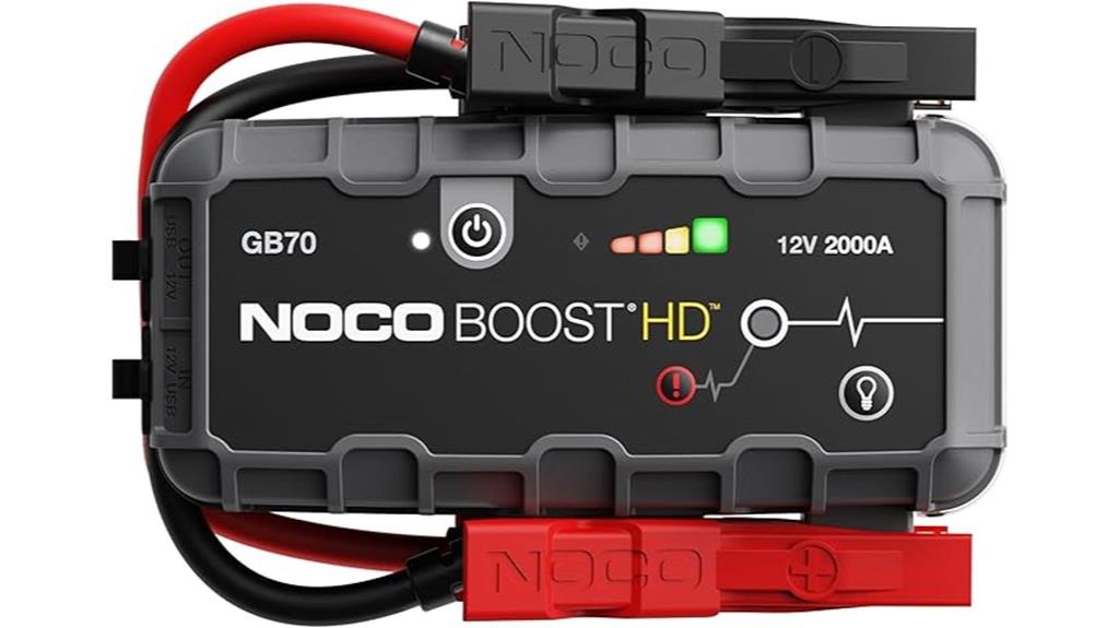high capacity jump starter