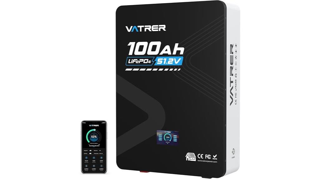 high capacity wall mounted battery