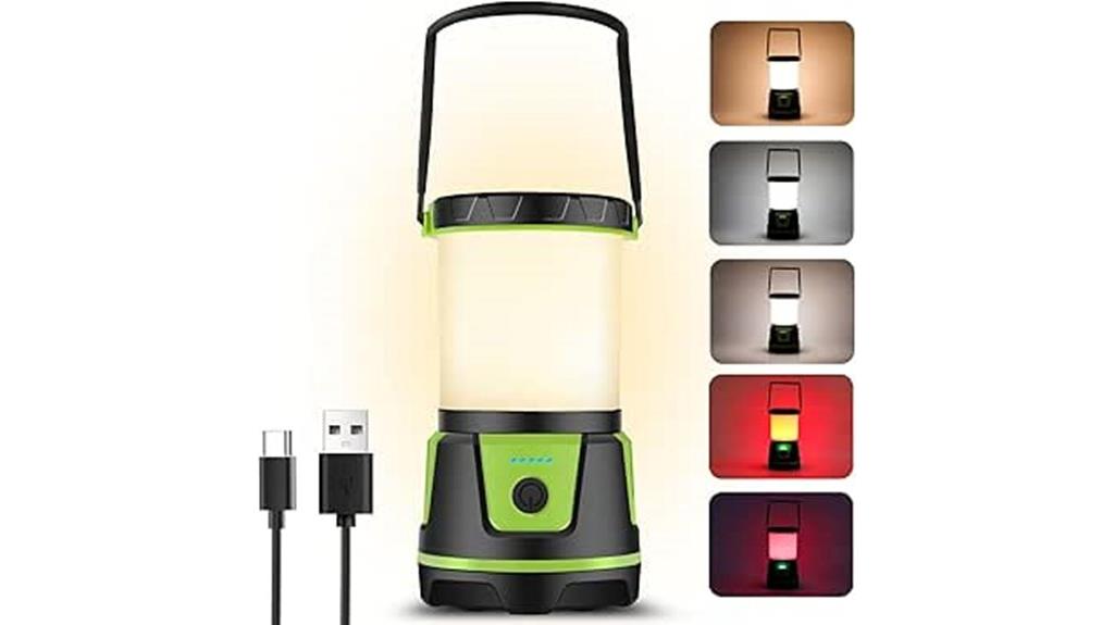 high lumen rechargeable lantern