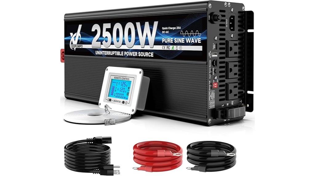 high power backup pump system