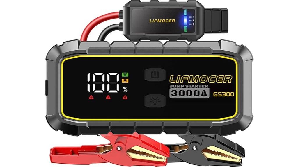 high power car jump starter