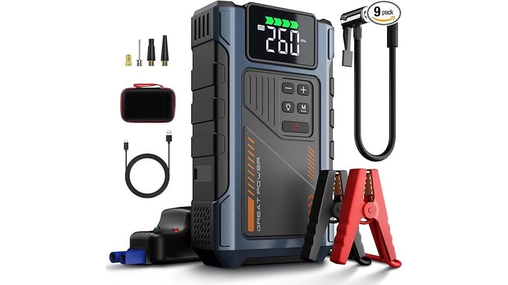 high power car jump starter