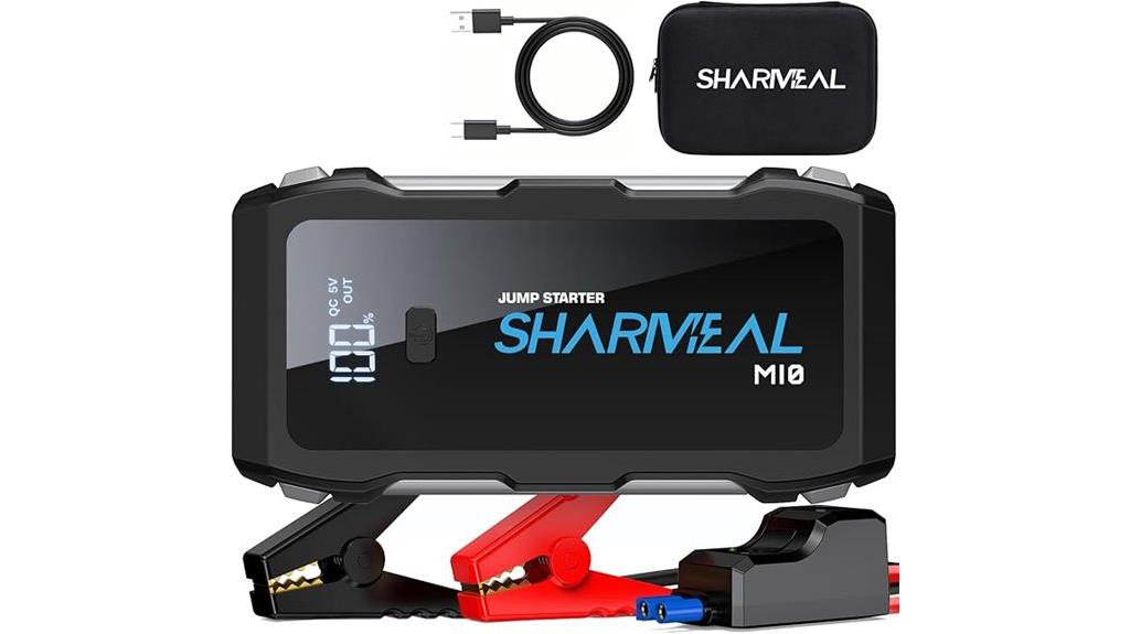 high power portable jump starter