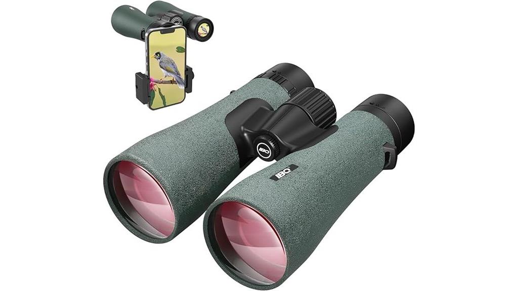 high resolution binoculars with phone adapter