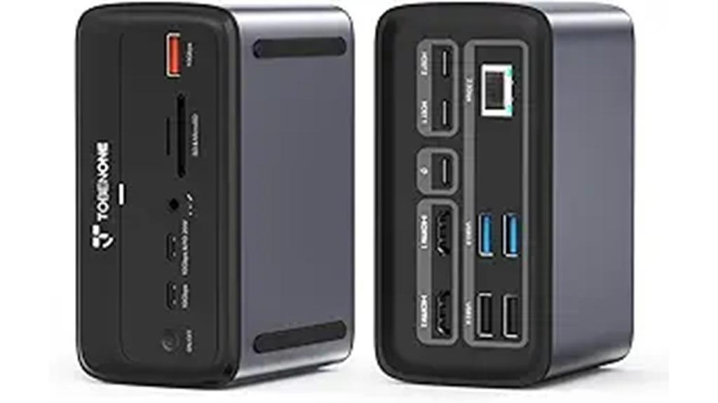 high resolution multi port dock