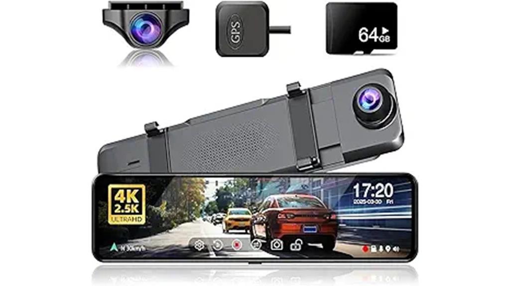 high resolution rear camera