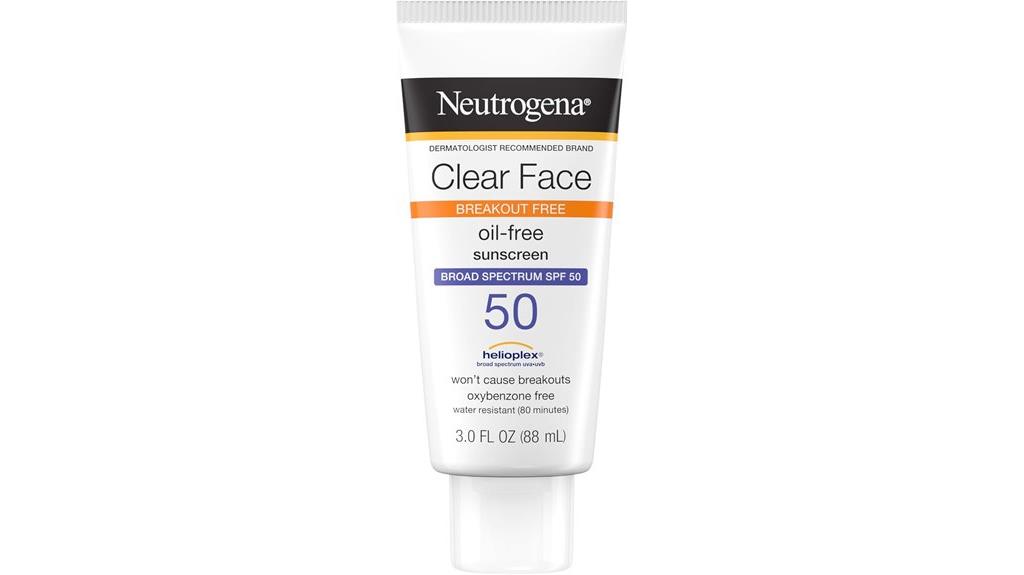 high spf facial sunscreen