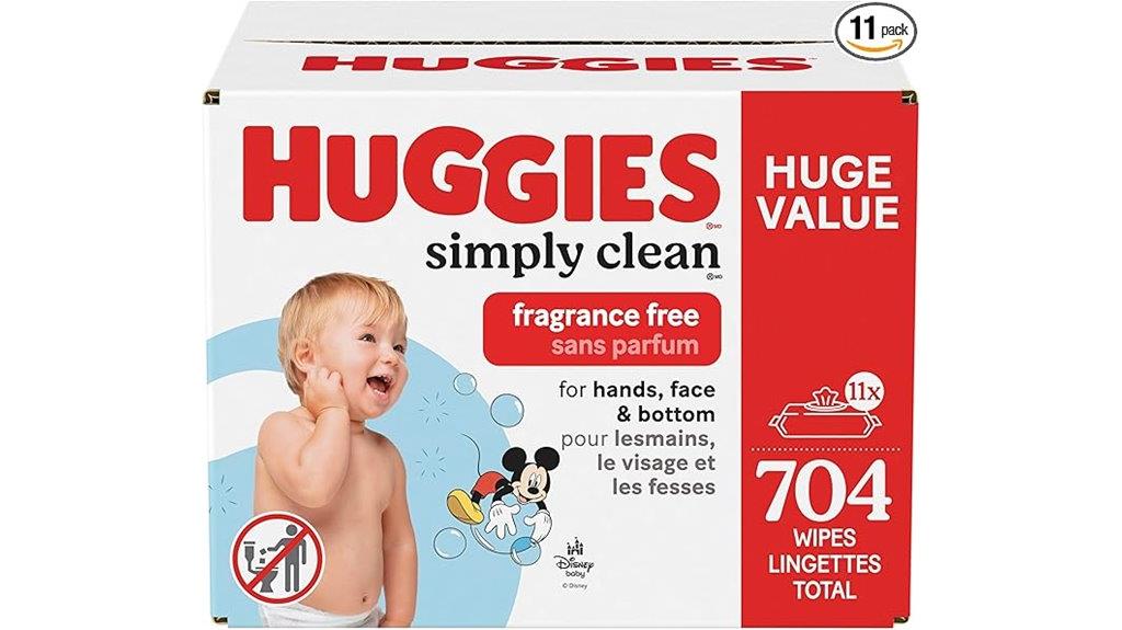 huggies clean baby wipes