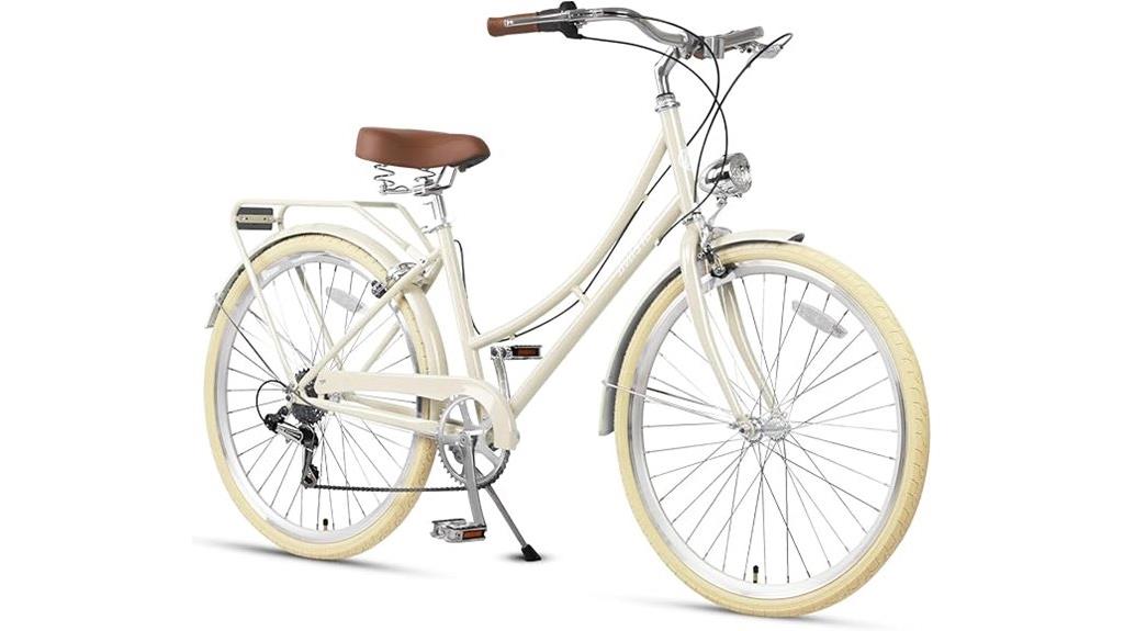hybrid women s steel bike