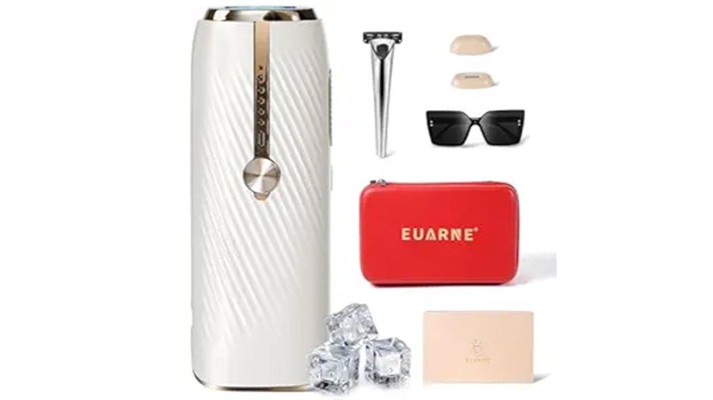 ice cooling painless hair removal