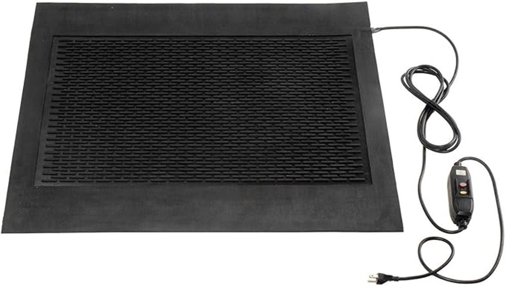 ice melting snow mat