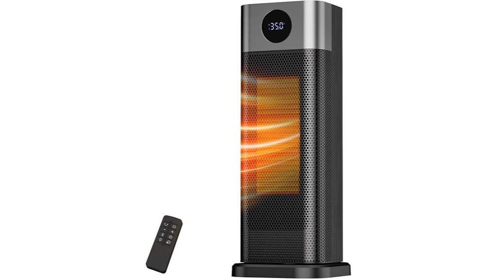 indoor heater with remote