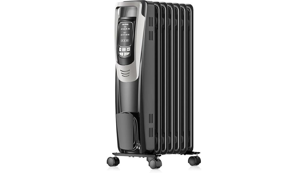 indoor radiator heater with remote