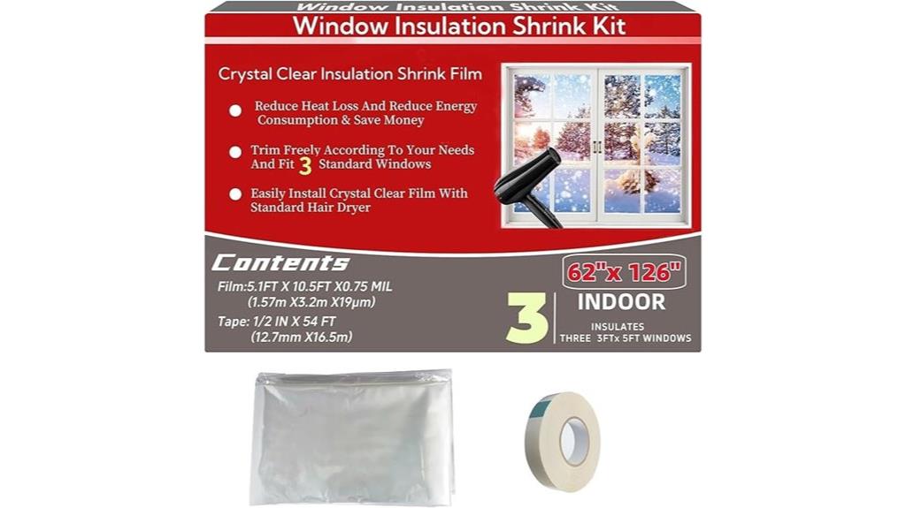 indoor window insulation kit