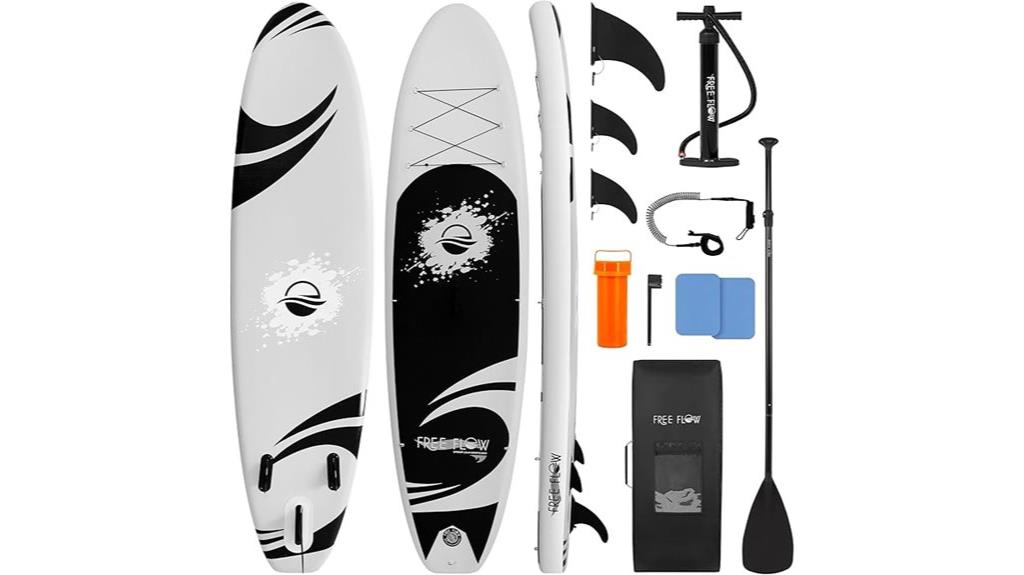 inflatable paddle board set