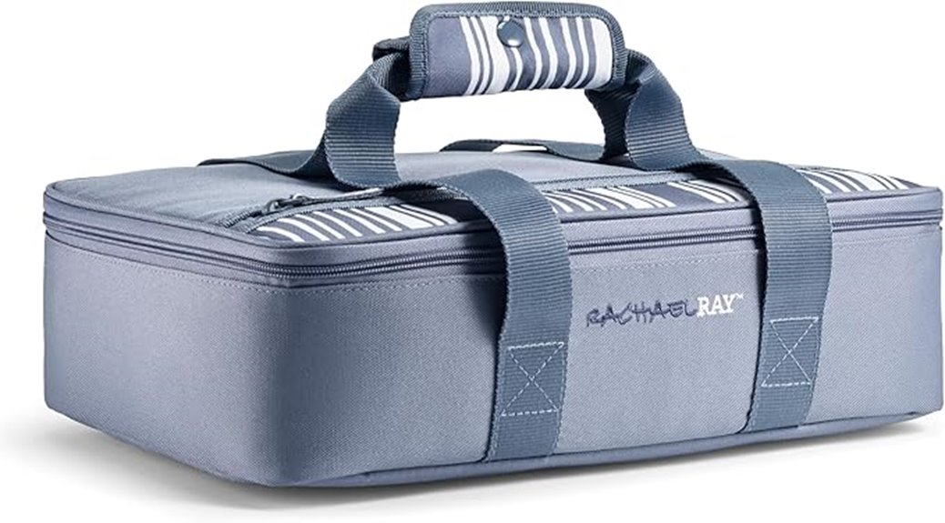 insulated lasagna casserole carrier