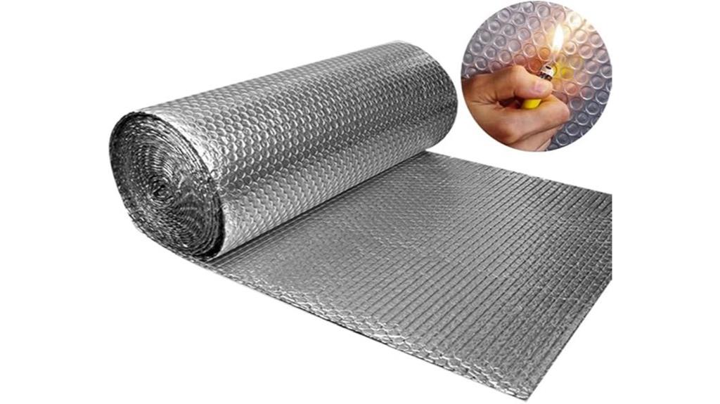 insulating bubble foil roll