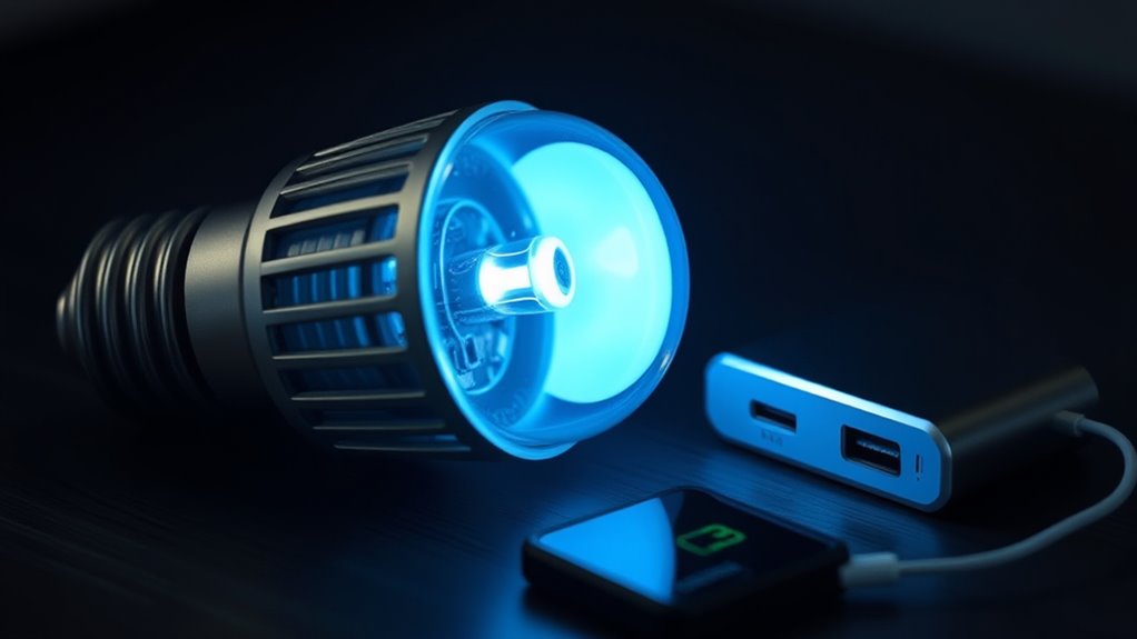 key emergency light features