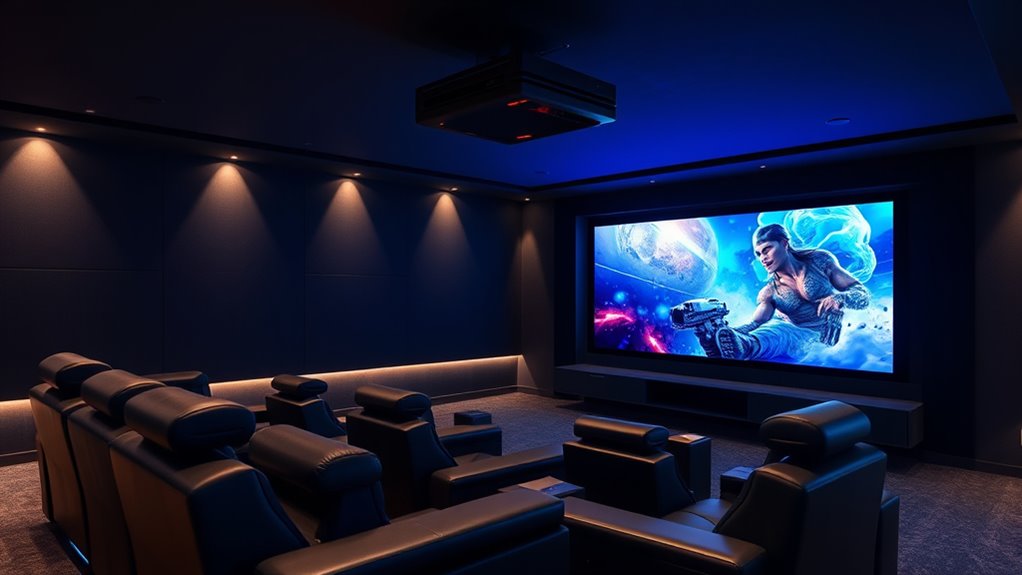 key home theater projector features