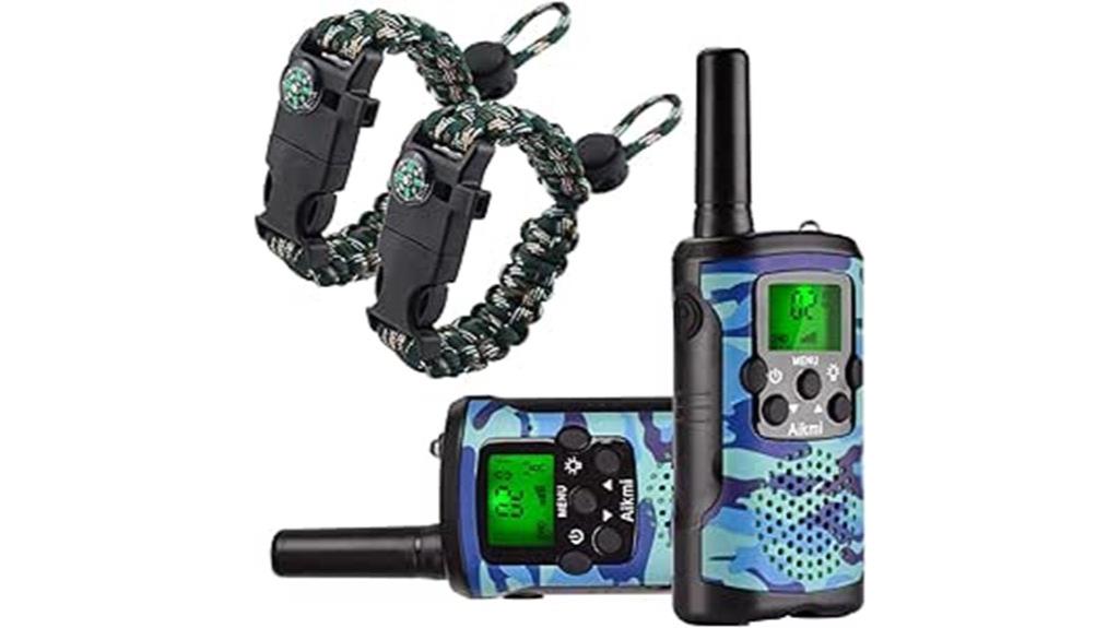 kids long range walkie talkies