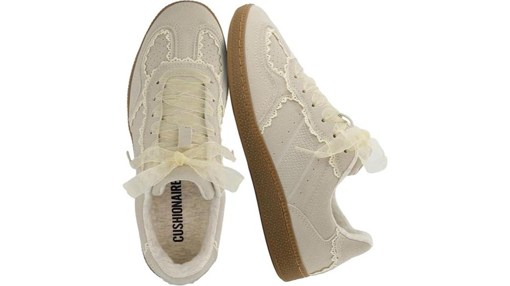 lace detail casual sneakers