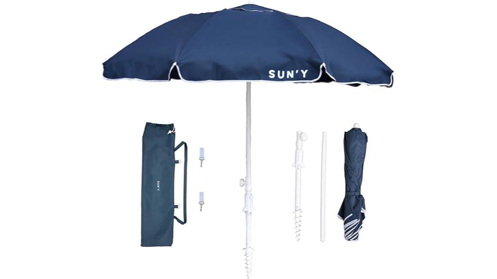 large 6 5ft beach umbrella