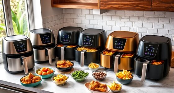 large family air fryers