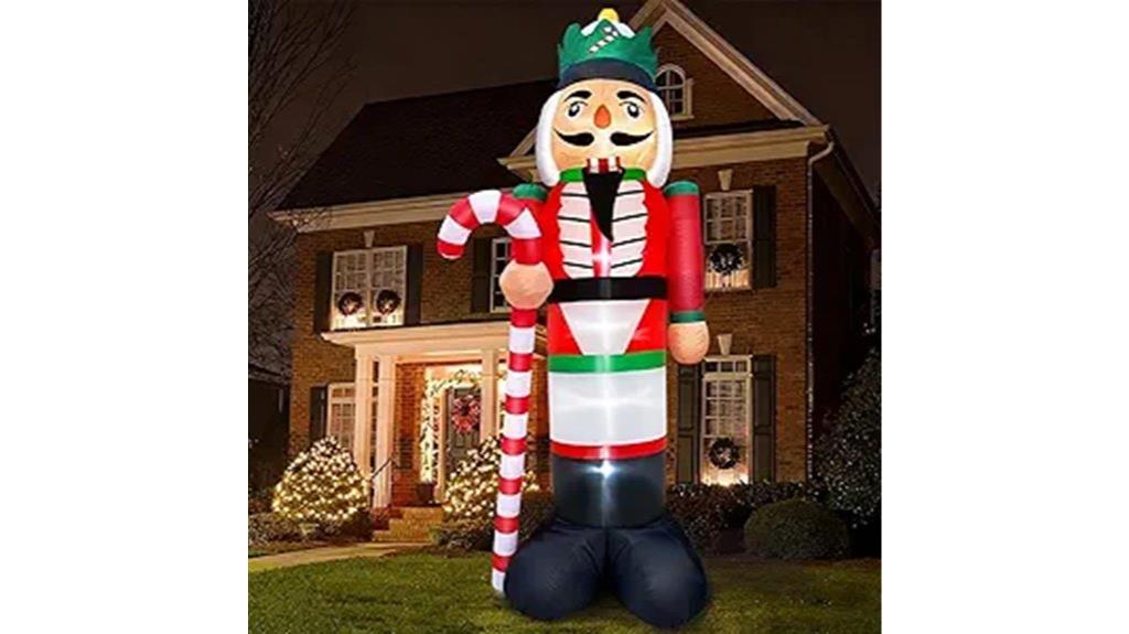 large inflatable nutcracker soldier
