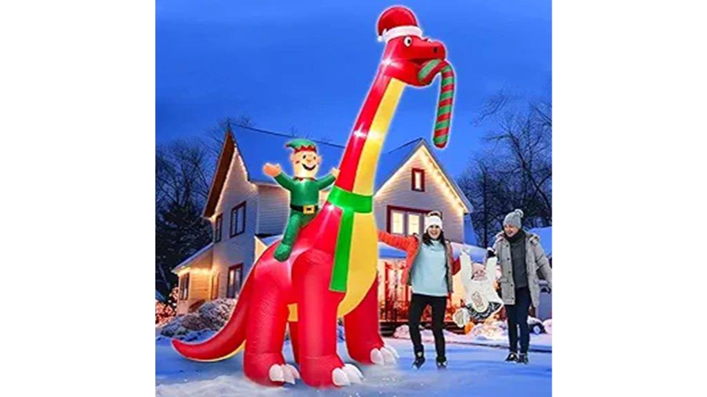 large led christmas inflatable