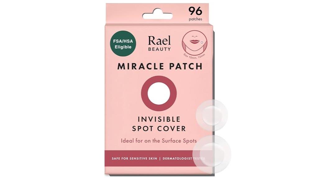 large pack of acne patches