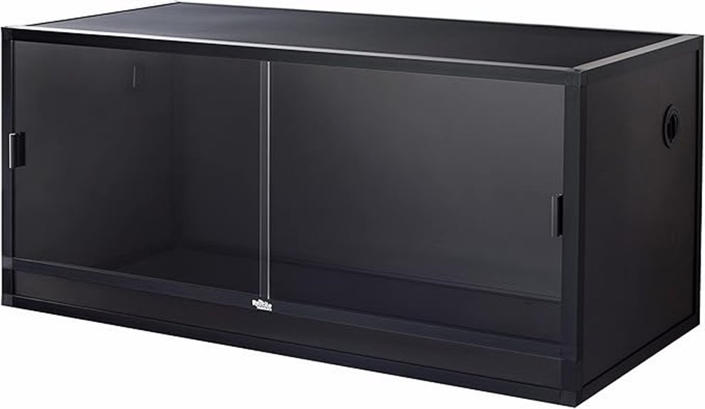 large reptile enclosure dimensions