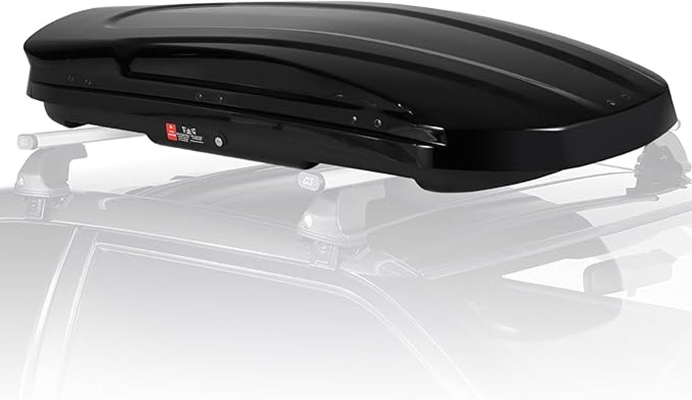 large rooftop cargo carrier