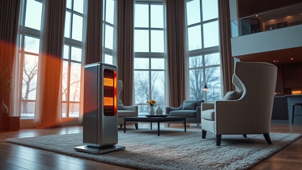 large room heating considerations