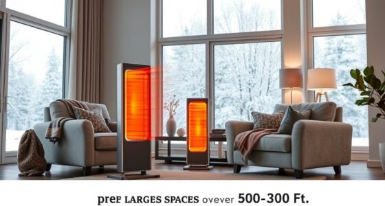 large room space heaters